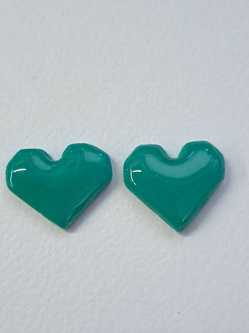 Napichovacie náušnice srdiečka