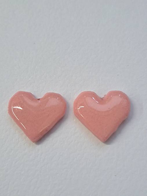 Napichovacie náušnice srdiečka