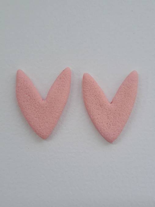 Napichovacie náušnice srdiečka