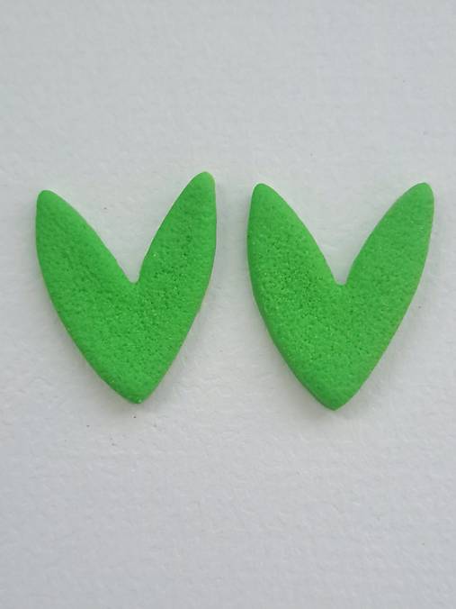 Napichovacie náušnice srdiečka