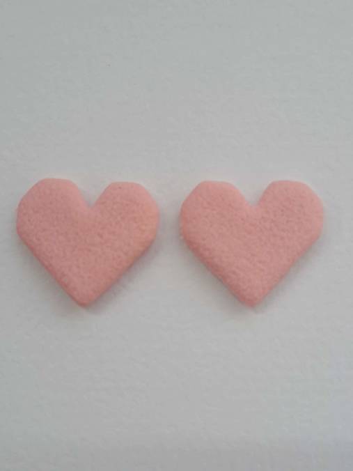 Napichovacie náušnice srdiečka