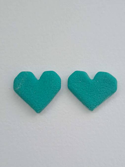 Napichovacie náušnice srdiečka