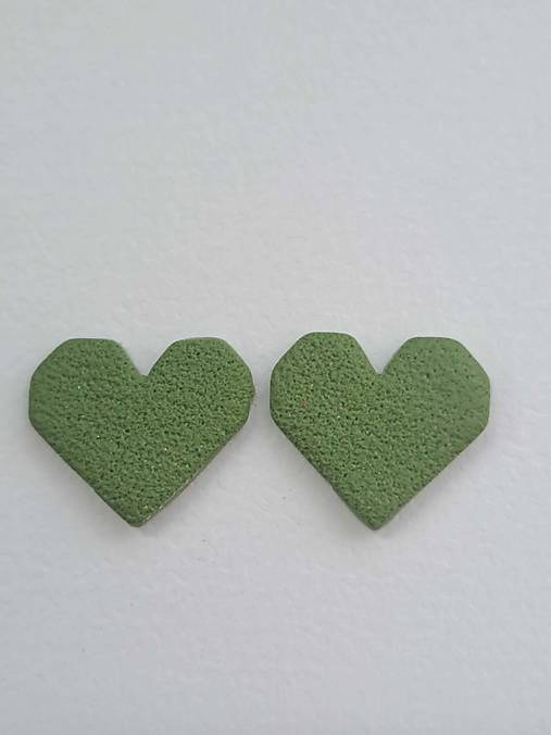 Napichovacie náušnice srdiečka