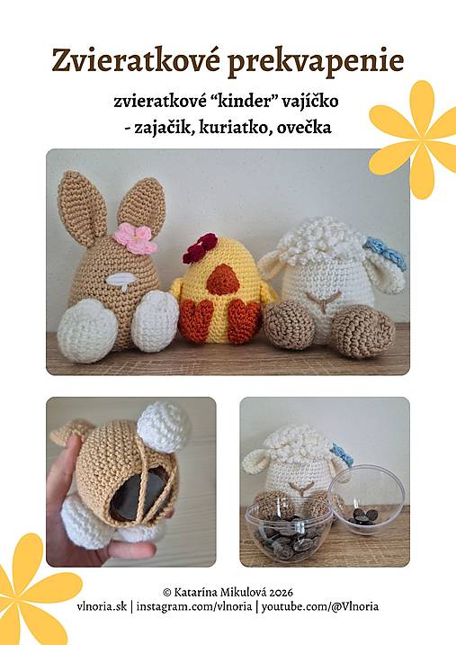 NÁVOD na Zvieratkové vajíčkové prekvapenie