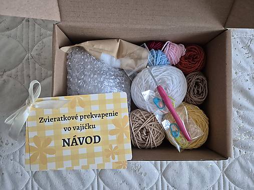 TVORIVÝ BOX na Zvieratkové vajíčkové prekvapenie