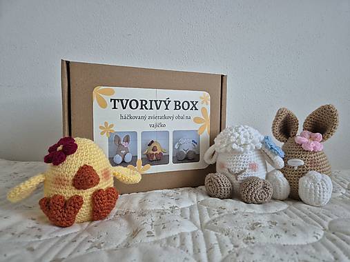 TVORIVÝ BOX na Zvieratkové vajíčkové prekvapenie