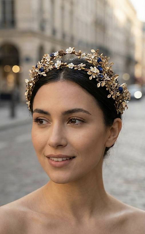 Dvojitá glam korunka "kráľovná neba”