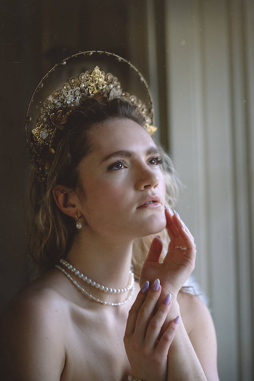 Halo glam korunka "bohyňa”