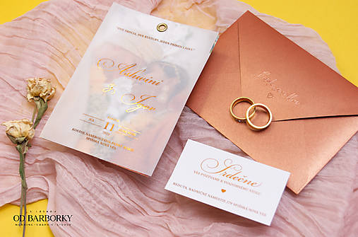 Svadobné oznámenie D#38