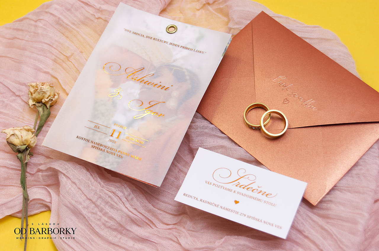 Svadobné oznámenie D#38