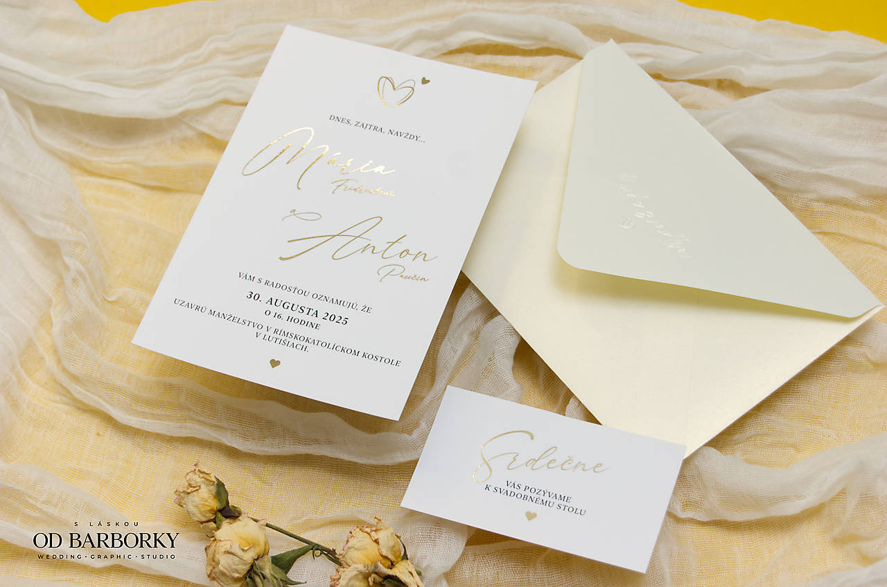 Svadobné oznámenie D#39