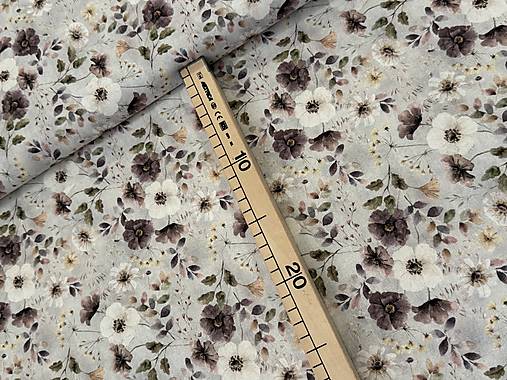 100% BAVLNA / POPELIN / KVETINY