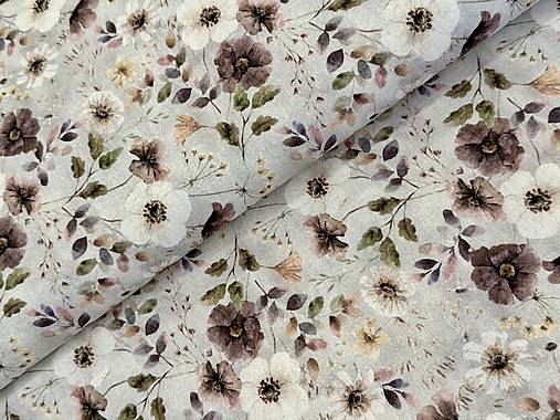 100% BAVLNA / POPELIN / KVETINY