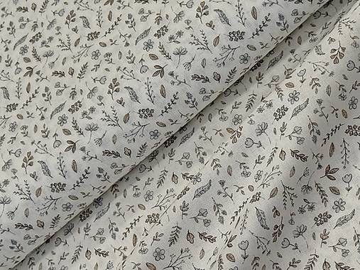 100% BAVLNA / POPELÍN/DROBNÉ LÍSTOČKY