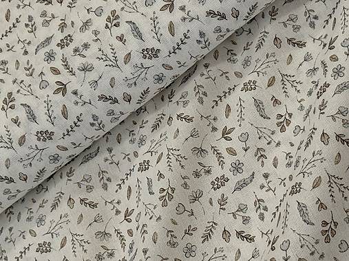 100% BAVLNA / POPELÍN/DROBNÉ LÍSTOČKY