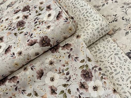 100% BAVLNA / POPELÍN/DROBNÉ LÍSTOČKY