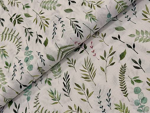 100% BAVLNA / ZELENÉ PAPRADE