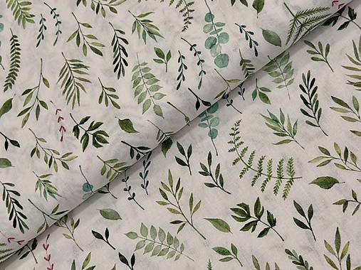 100% BAVLNA / ZELENÉ PAPRADE