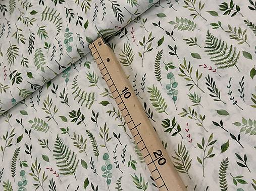 100% BAVLNA / ZELENÉ PAPRADE