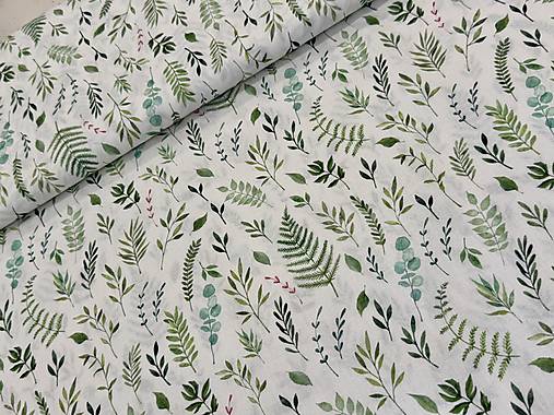 100% BAVLNA / ZELENÉ PAPRADE