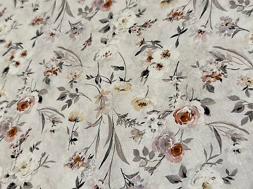 100% BAVLNA / POPELIN / KVETINKY