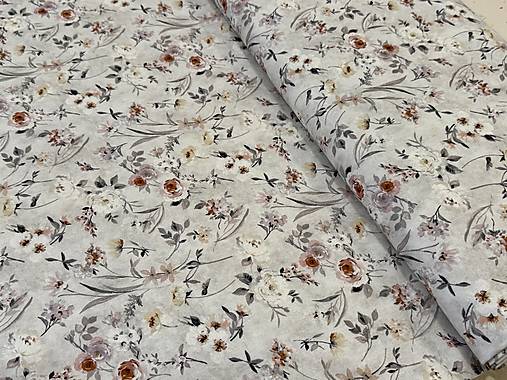 100% BAVLNA / POPELIN / KVETINKY