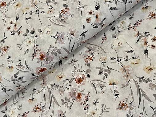 100% BAVLNA / POPELIN / KVETINKY