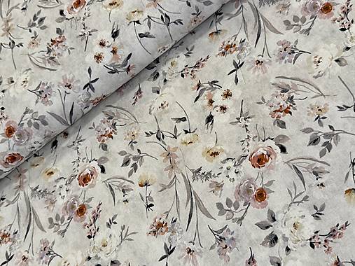 100% BAVLNA / POPELIN / KVETINKY