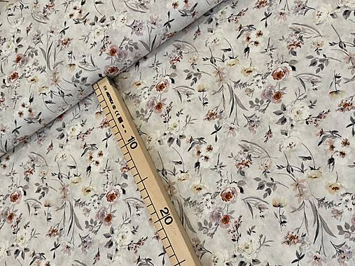 100% BAVLNA / POPELIN / KVETINKY