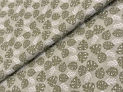 100% BAVLNA STOF / LISTY FILEO