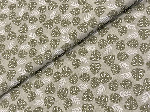 100% BAVLNA STOF / LISTY FILEO