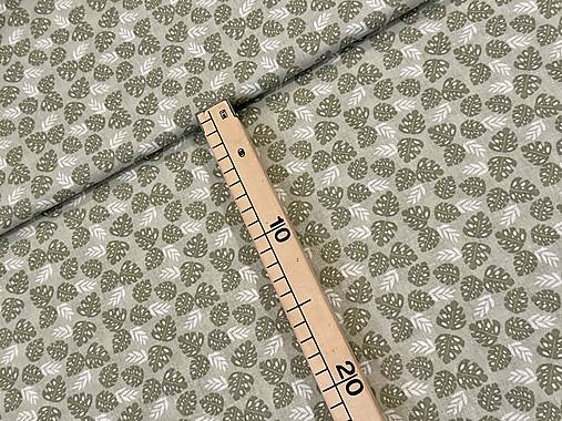 100% BAVLNA STOF / LISTY FILEO