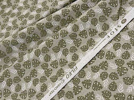 100% BAVLNA STOF / LISTY FILEO