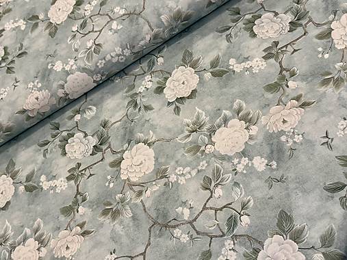 100% BAVLNA 3 D/RUŽE