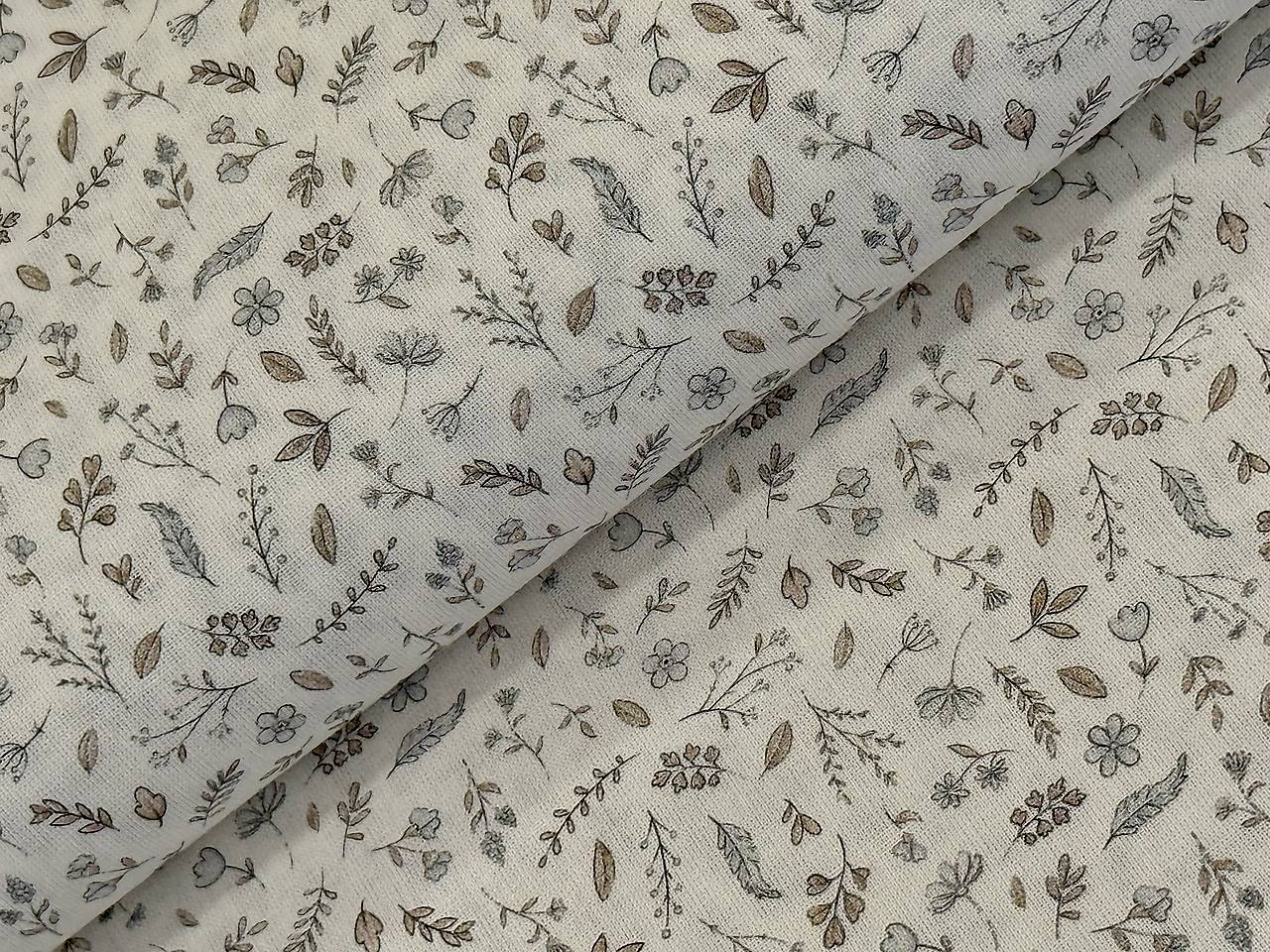 100% BAVLNA / POPELÍN/DROBNÉ LÍSTOČKY