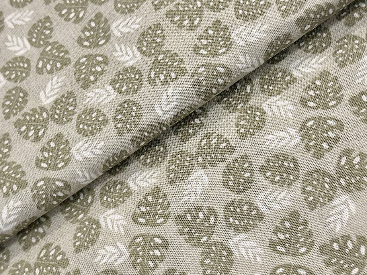 100% BAVLNA STOF / LISTY FILEO