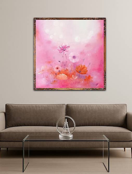 Obrazy - Obraz Ružové svitanie - 18247029_