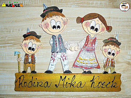 Tabuľky - Menovka - rodinka - 18248070_