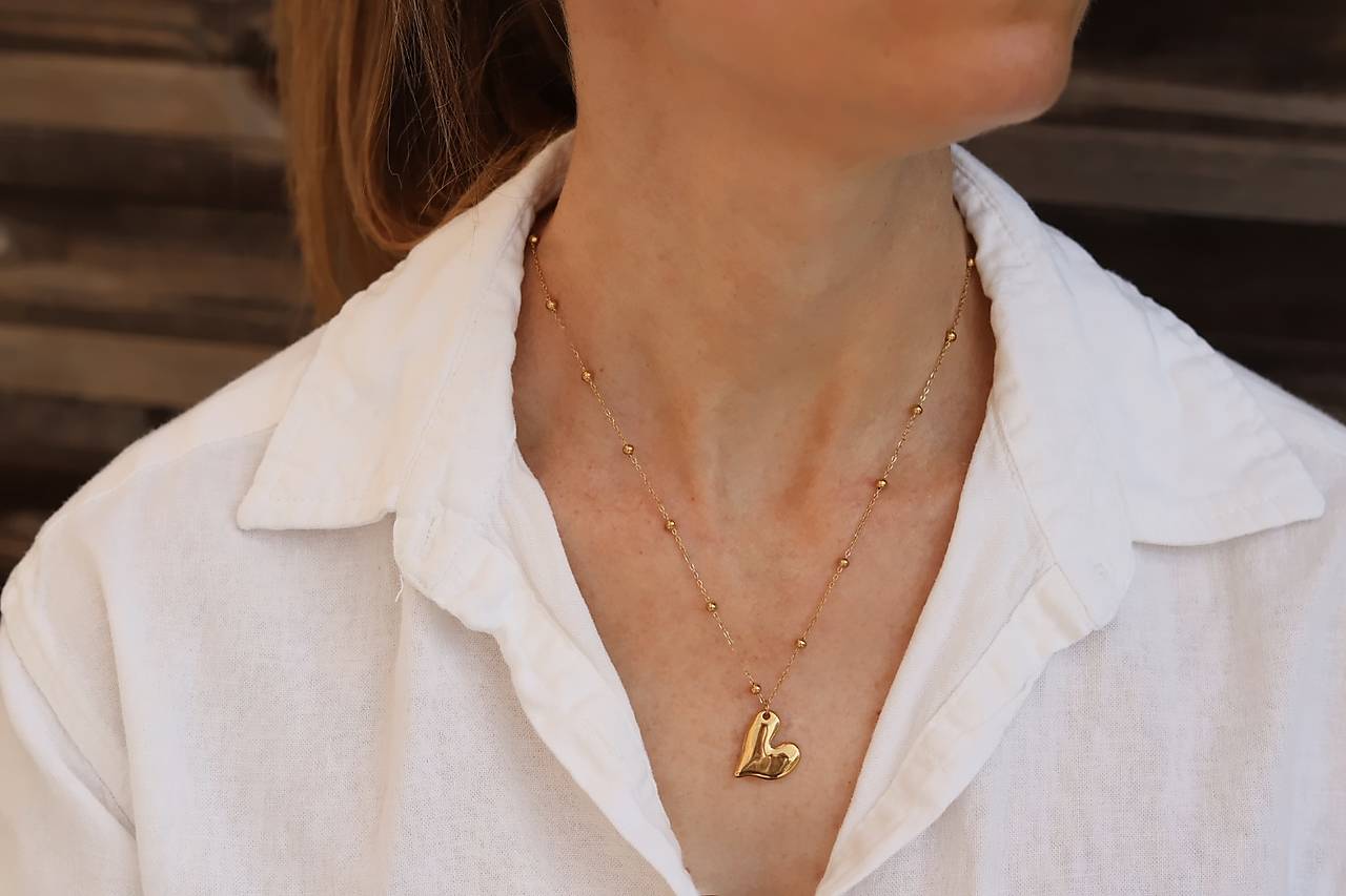 Náhrdelník - retiazka so srdiečkom