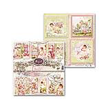 Papier - Margaret Baby Girl scrapbook papier 12x12 - 18250133_