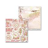 Papier - Margaret Baby Girl scrapbook papier 12x12 - 18250135_