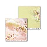 Papier - Margaret Baby Girl scrapbook papier 12x12 - 18250138_