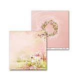 Papier - Margaret Baby Girl scrapbook papier 12x12 - 18250140_