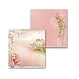 Papier - Margaret Baby Girl scrapbook papier 12x12 - 18250141_