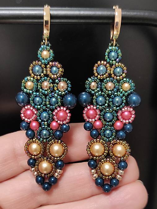 Náušnice - Náušnice Swarovski perly - 18251035_