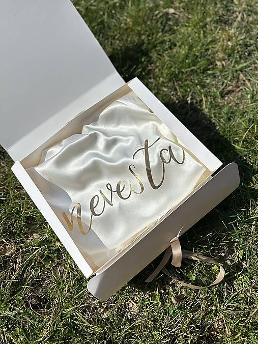 Svadobný župan pre nevestu