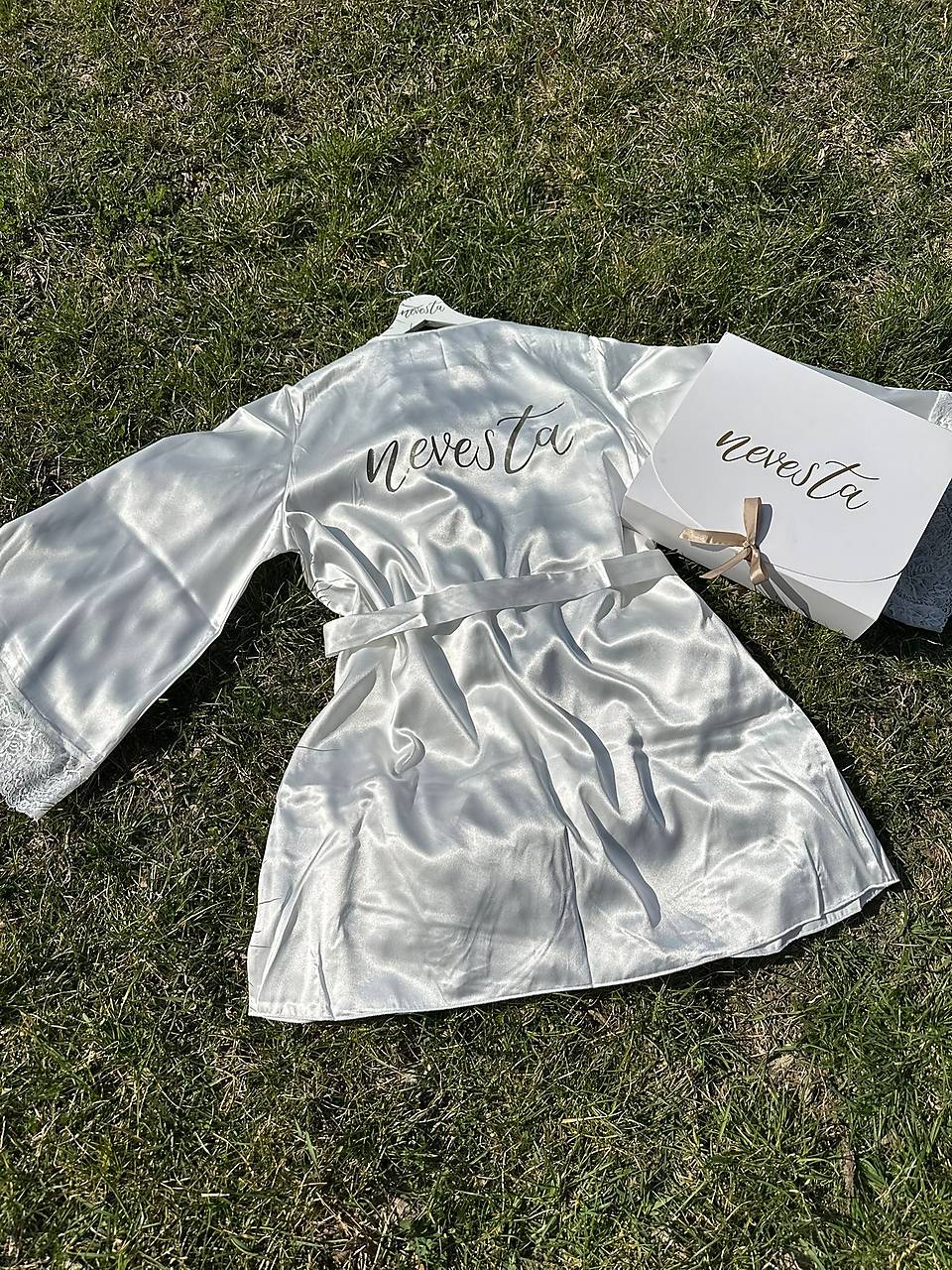 Svadobný župan pre nevestu