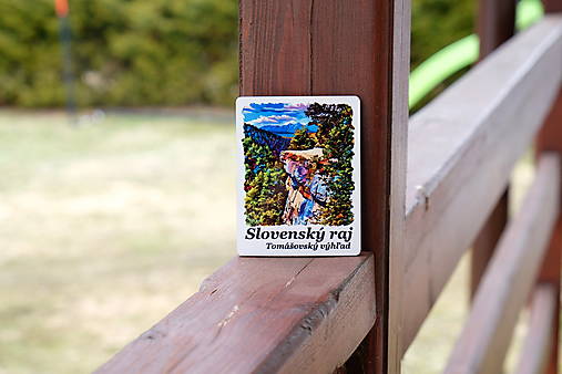 Magnetka z MDF (Tomášovský výhľad)