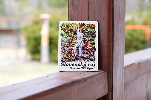 Magnetka z MDF (Ferrata HZS Kyseľ)