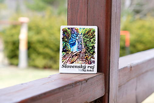 Magnetka z MDF (Prielom Hornádu)